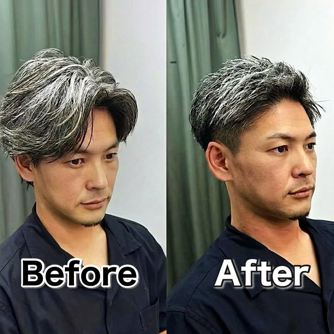 YouTube85万再生超え‼️オーダー多数の白髪に似合うベ...